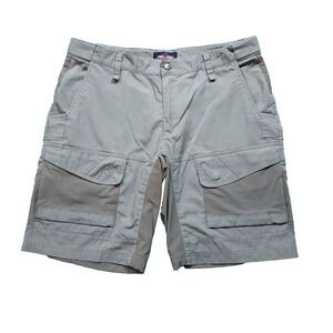 Tru-Spec Tactical Cargo Shorts Men's 38 X 11" Tan Ripstop Stretch BDU